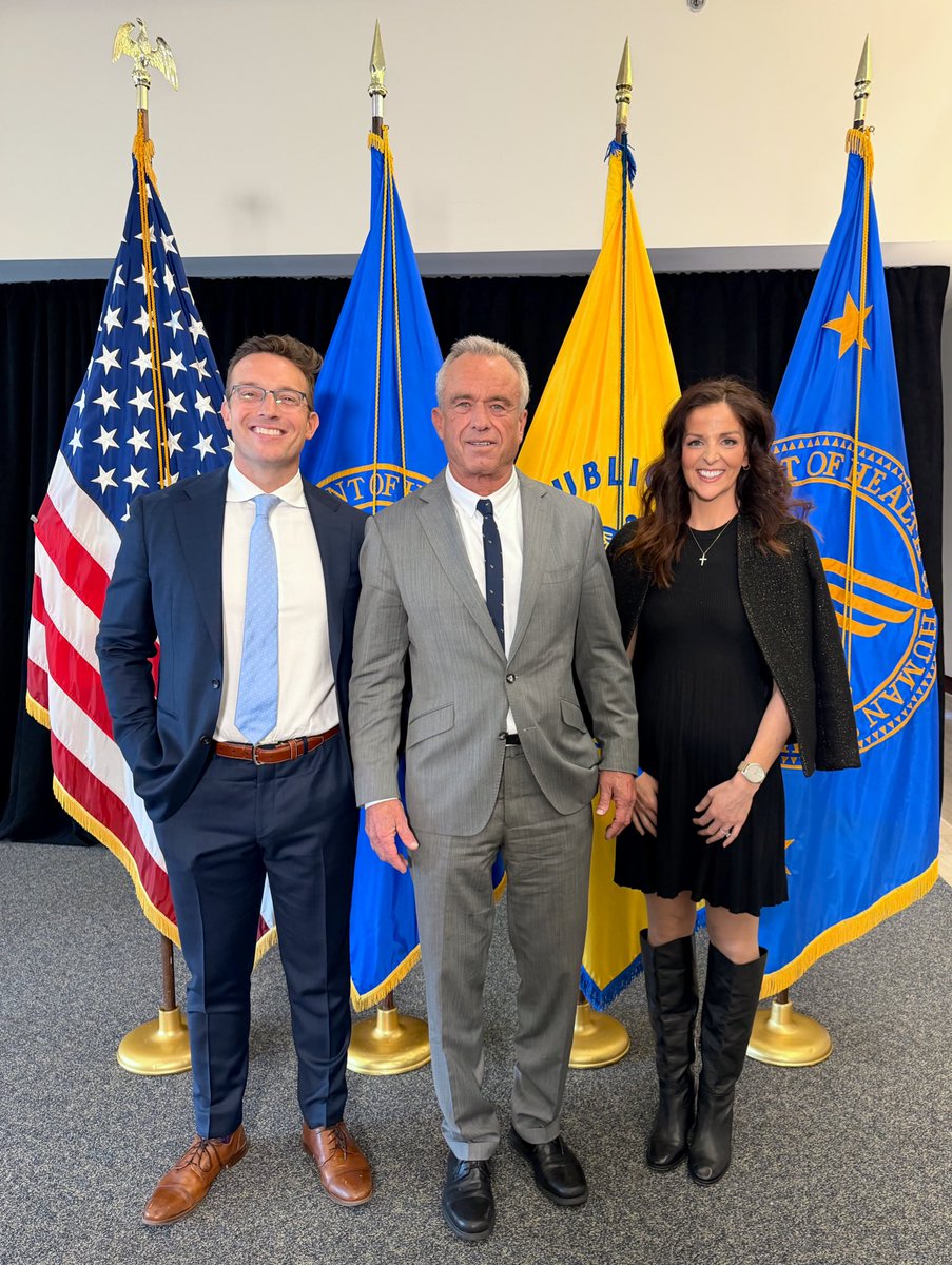 What a kickass day with the most consequential and successful HHS Secretary in History.

No one has done more for America’s health than this man. 

Thank you <a href="/RobertKennedyJr/">Robert F. Kennedy Jr</a>