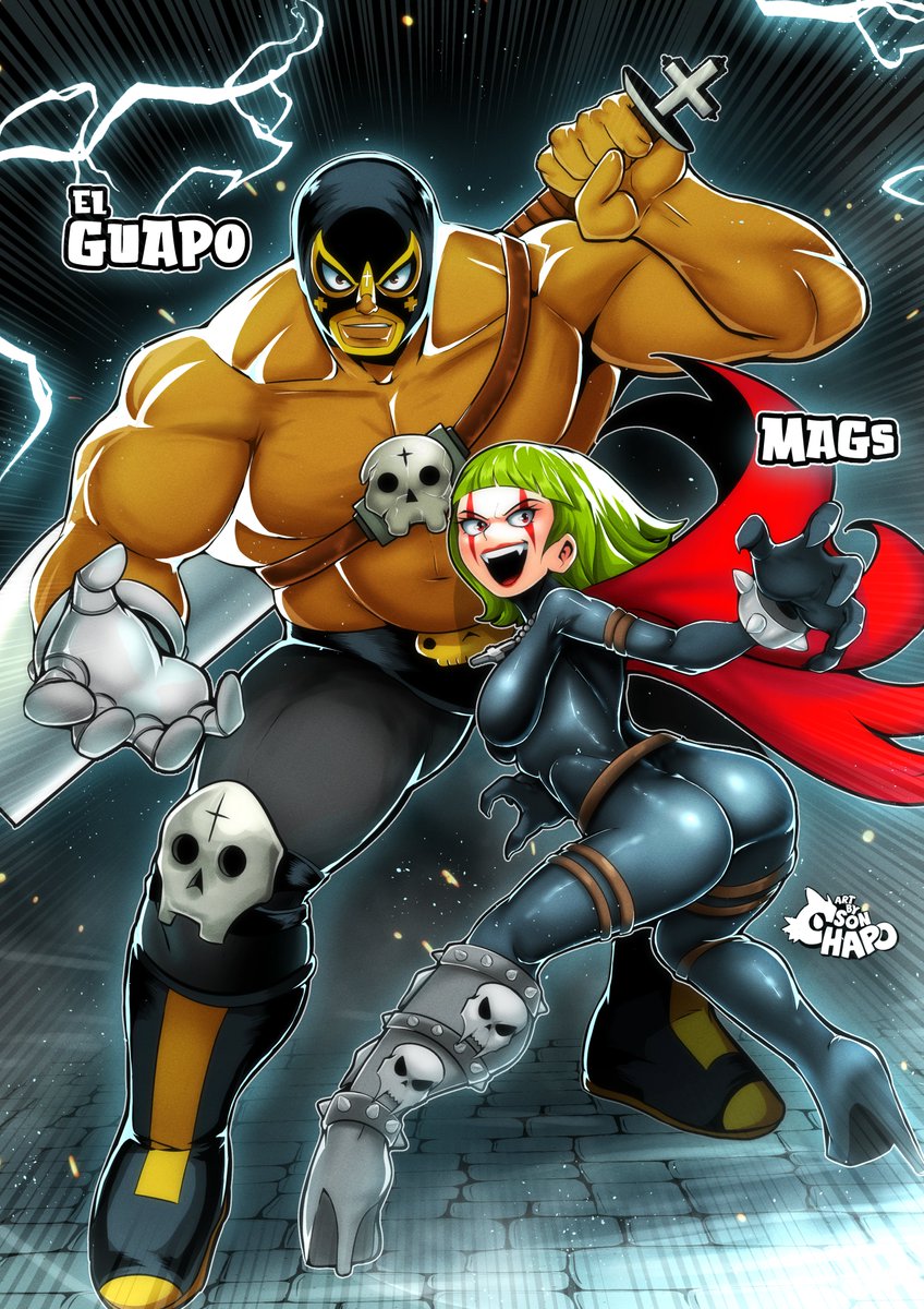 Sonchapoo's tweet image. EL GUAPO &amp;amp; MAGS!