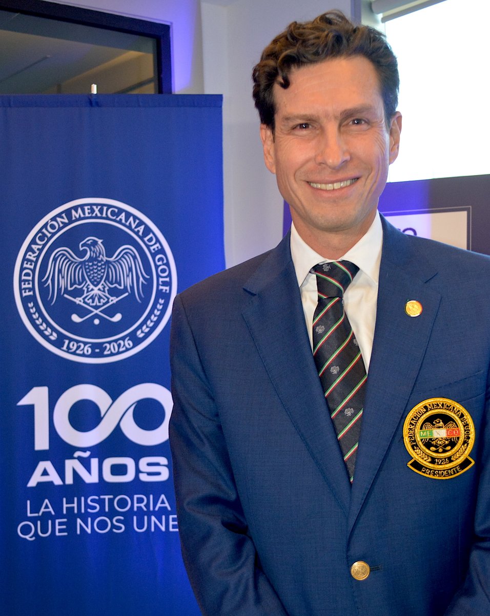 drdumm's tweet image. La Federación Mexicana de Golf presentó las actividades por su 100 Aniversario, que acompañarán el calendario oficial de campeonatos durante 2026. 🏌️‍♂️
Bajo el lema “La historia que nos une”, la FMG celebra un siglo de golf en México, honrando su legado y mirando al futuro.
⛳️