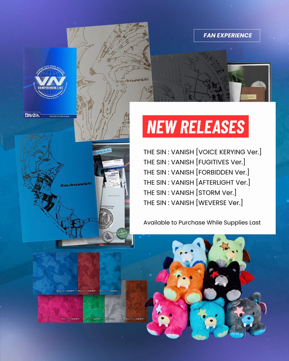 KPOPStation2020's tweet photo. 🚨 BREAKING NEWS! Now confirmed: KPS ENHYPEN Ceremony 🚨

Authorities have confirmed an upcoming in-store comeback celebration for ENHYPEN’s 7th Mini Album, The Sin: Vanish https://t.co/xU8zfn0M6m
