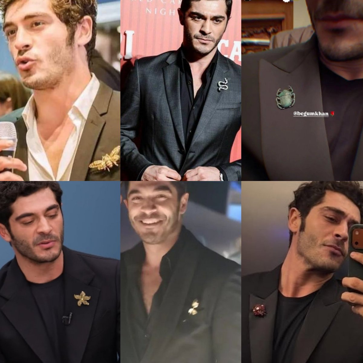 Giusygambino87's tweet image. Burak e la passione per le spille 😌😍
#BurakDeniz #BurakDenizAward2025