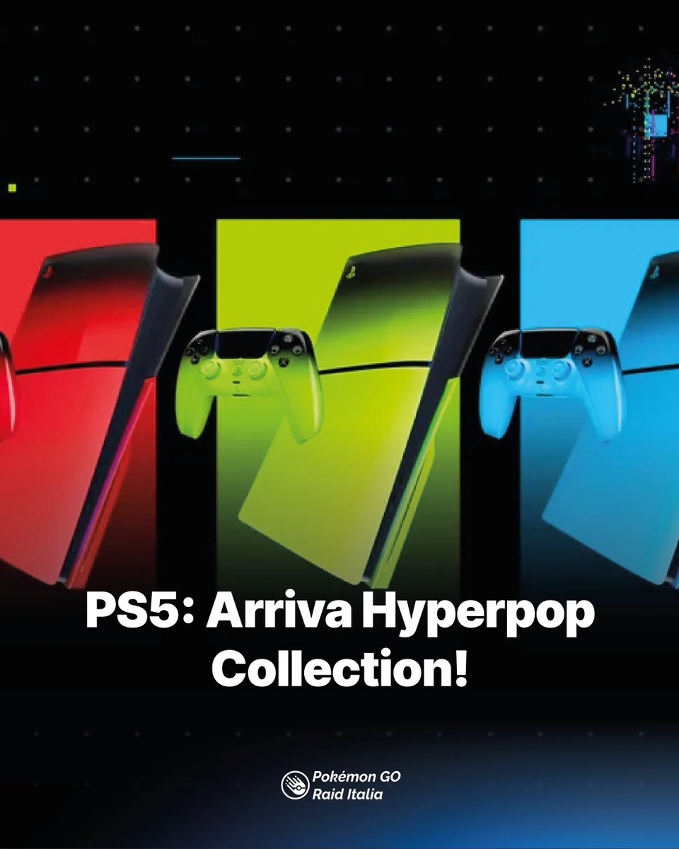 PokemonGoRaidIt's tweet image. PS5: Arriva Hyperpop Collection! pokemongoraiditalia.com/ps5-arriva-hyp…
