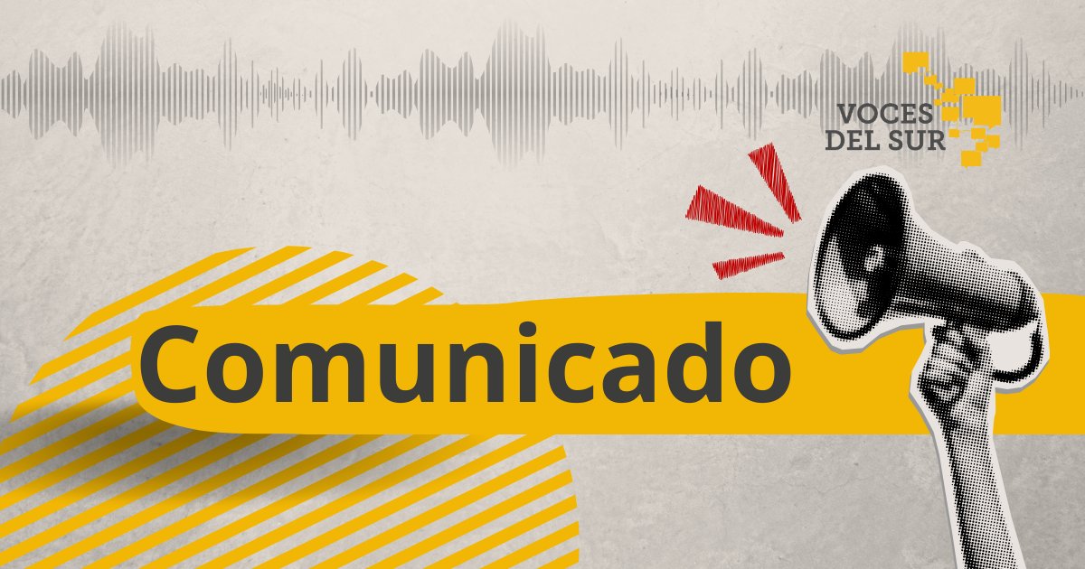 IPYS's tweet image. 📌#Comunicado |  @VDSorg hace un llamado a garantizar la libertad de prensa y los derechos informativos en el contexto actual de Venezuela.
Lee el comunicado completo aquí: ipys.org/voces-del-sur/…