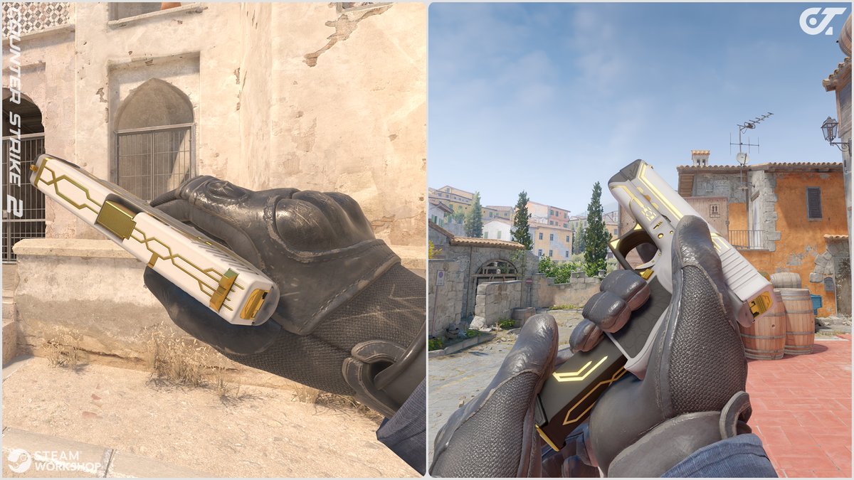 Hi! I’ve updated my glock-18 for <a href="/CounterStrike/">CS2</a> , it looks better now 😃😃
steamcommunity.com/sharedfiles/fi…