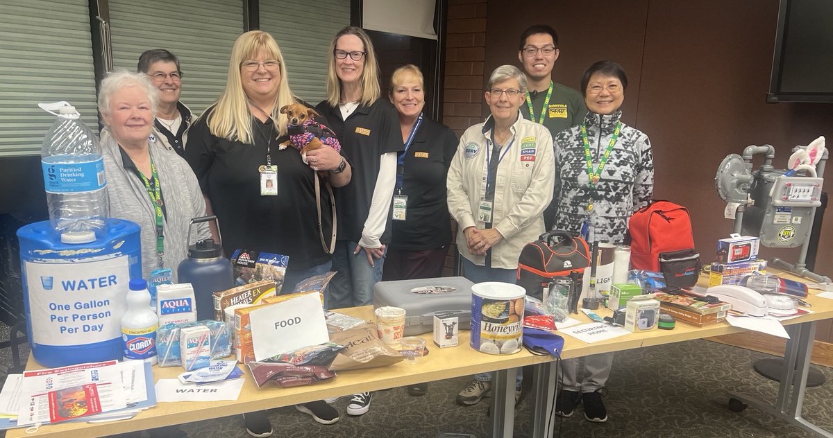 SunnyvaleDPS's tweet photo. Our Emergency Response Volunteers (SERV) held the  the first Personal Emergency Preparedness (PEP) class of 2026 on Mon night.
If you missed it, we're back Sunday, March 15, at the Sunnyvale Public Library, from 10:30a – 2:30p.
Please register and join us! https://t.co/kPTERvys2v https://t.co/fwEjAhiivY
