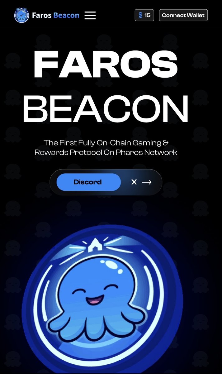 Beacon is coming 
Sailors; are you ALL ready for the next wave in decentralized #Play2Earn gamefi on <a href="/pharos_network/">Pharos | Testnet Live</a> 🌊