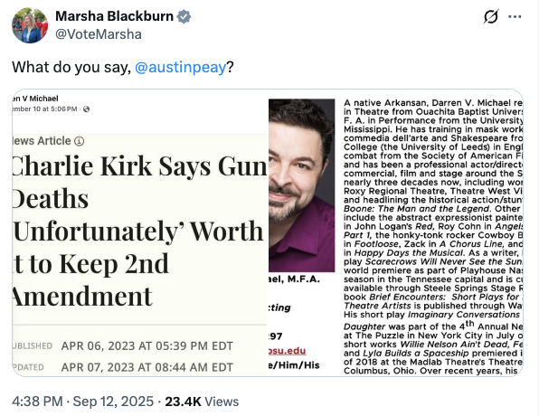 StatsChicago's tweet image. Hey @MarshaBlackburn scoreboard bitch