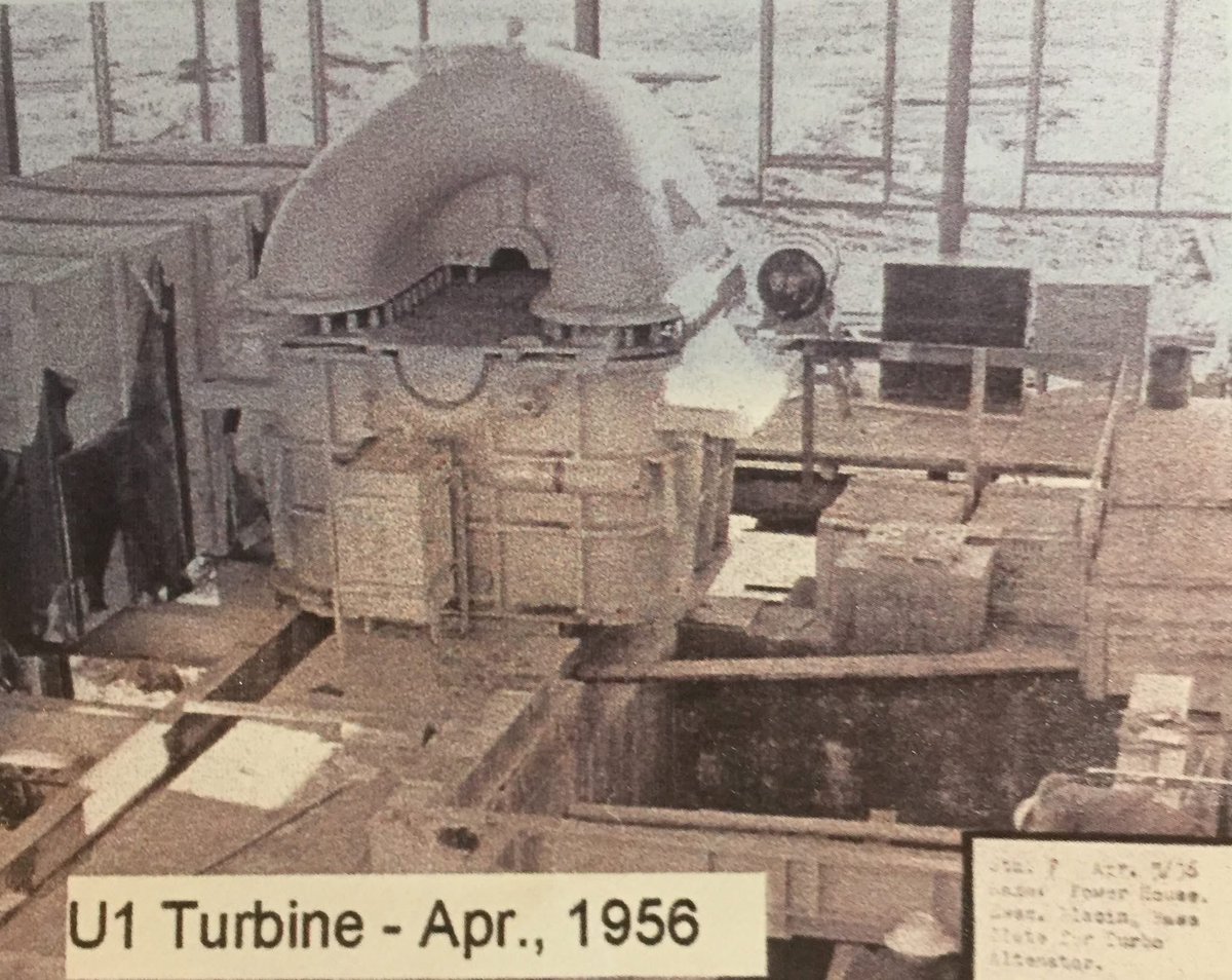 Throwback to 1956: Rare construction photos of Canadian Utilities’ Battle River Generating Station Unit 1 in Alberta. Unit 1 ran for over 44 years (1956–2000) with ~30 MW capacity, and the full station operated on coal for 70+ years before converting to natural gas.