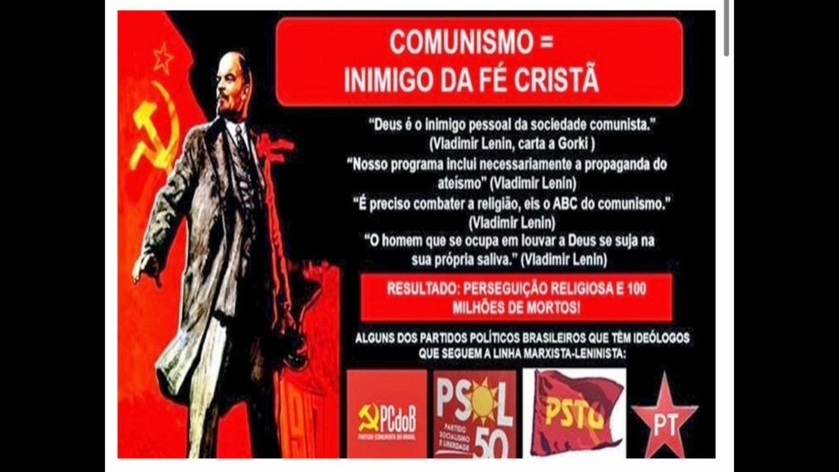Stalin anti esquerda tweet media