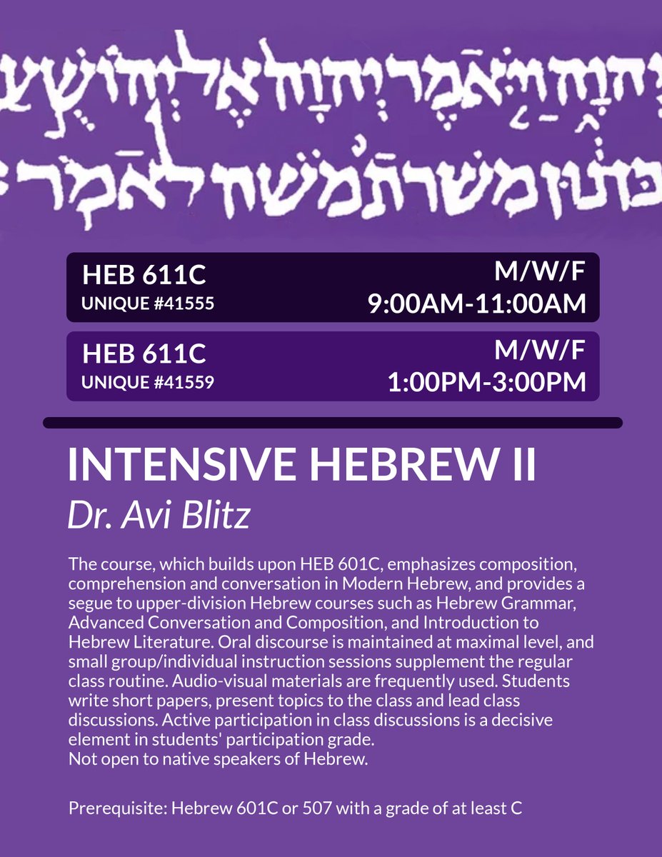 UT Jewish Studies tweet media