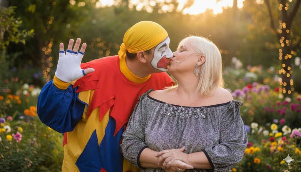 esther_teve's tweet image. 🎪 Ayudando a @laubfal a qué se reconcilie con el circo y los payasos...
#lam  @elejercitodelam