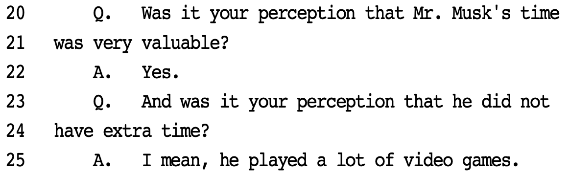 From Sam Altman's deposition in the Elon case