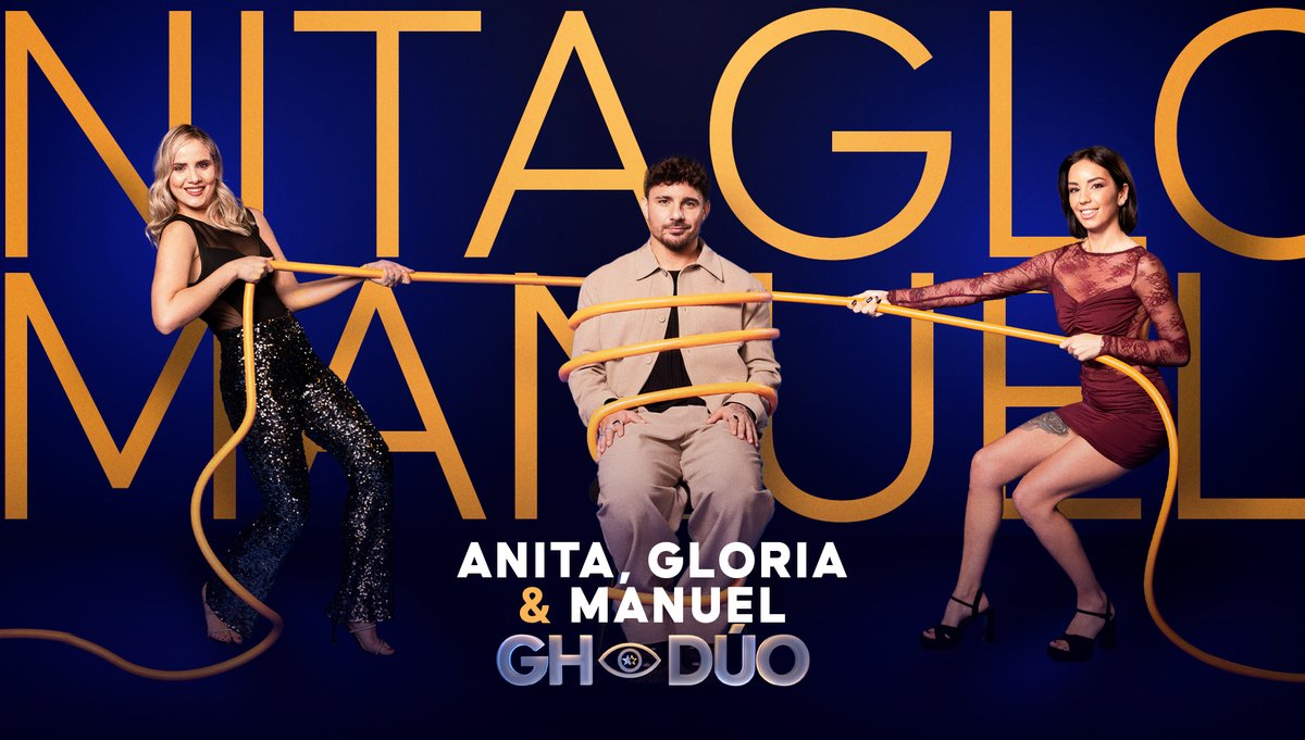 ghoficial's tweet image. Aquí tenemos al trío formado por Manuel, Gloria y Anita 💥

🔁 Si estás deseando verlos dándolo todo en la prueba

#GHDúoEstreno