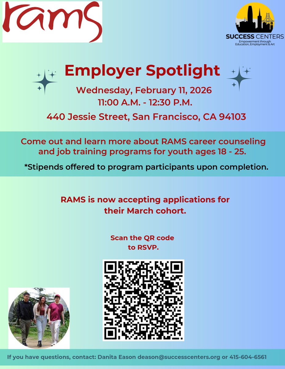 Ready to take your next step? Learn how RAMS supports young adults through personalized career counseling, hands-on job training, and guidance to help you reach your goals and thrive in today’s workforce.
