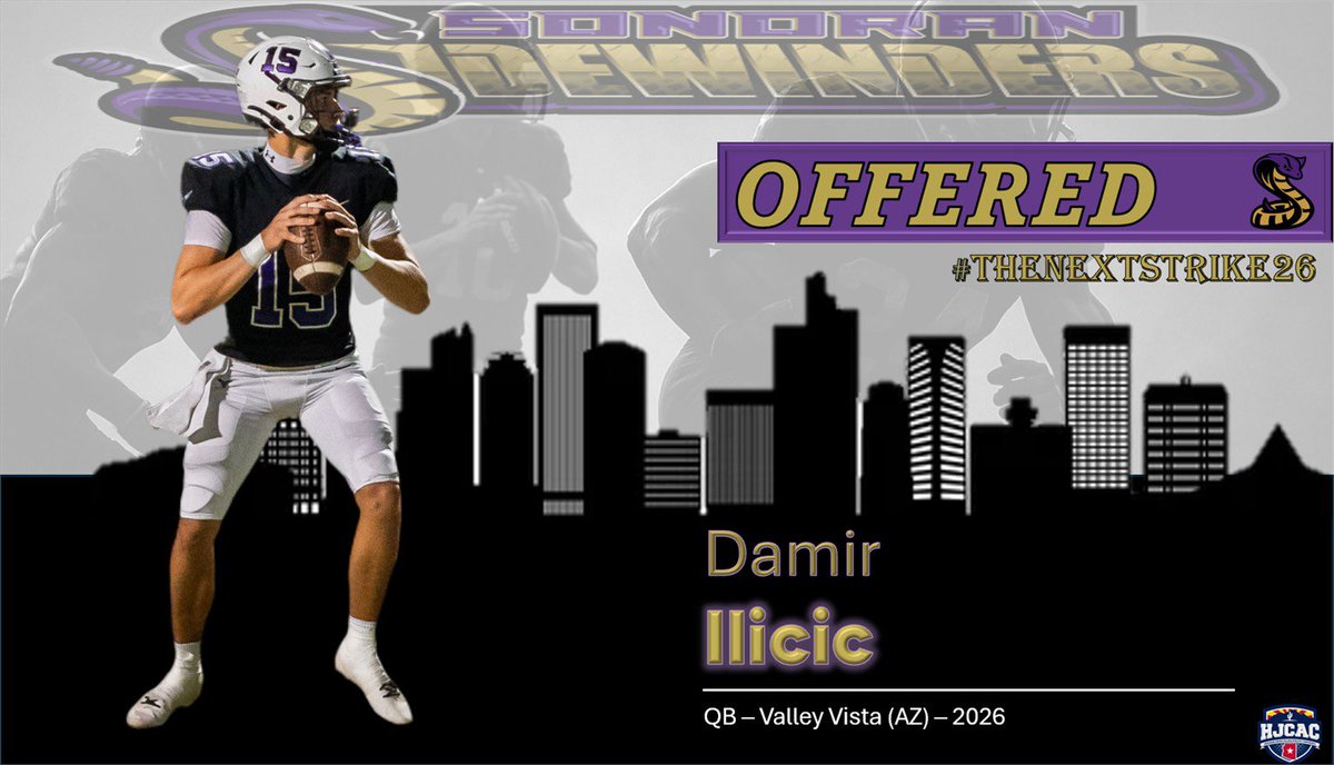 Damir Ilicic | QB 6’2 195 | 2026 tweet media