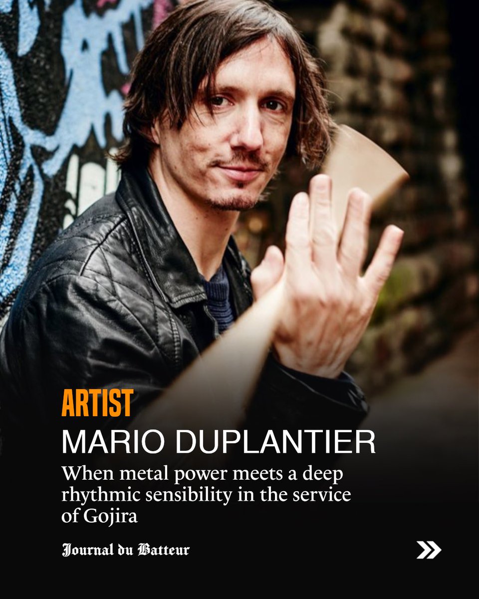 JDBMagOff's tweet photo. 🇬🇧 In the landscape of modern metal, few drummers manage to balance seismic power, an acute sense of groove, and rhythmic sophistication without tipping into gratuitous showmanship.

🔗 Full article available in JDB#007

#Journaldubatteur #JDBMag #LeJDB #Marioduplantier https://t.co/U3urPljxGx