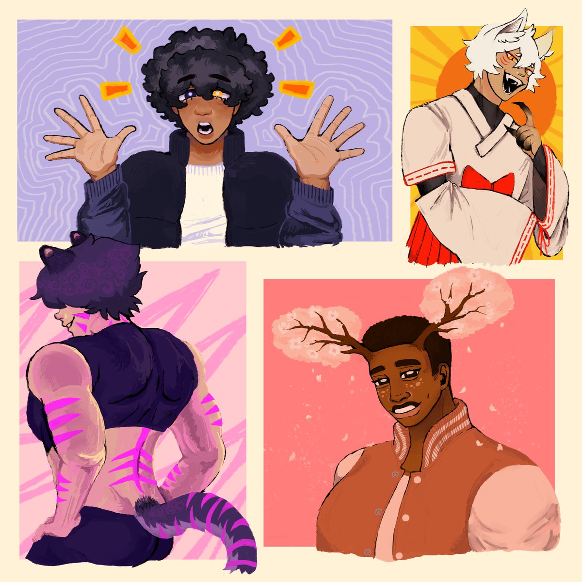 milfsman's tweet photo. A redraw of my lil OCs :3

#myocs #ocs #digitalart https://t.co/8DhvzxPVRp