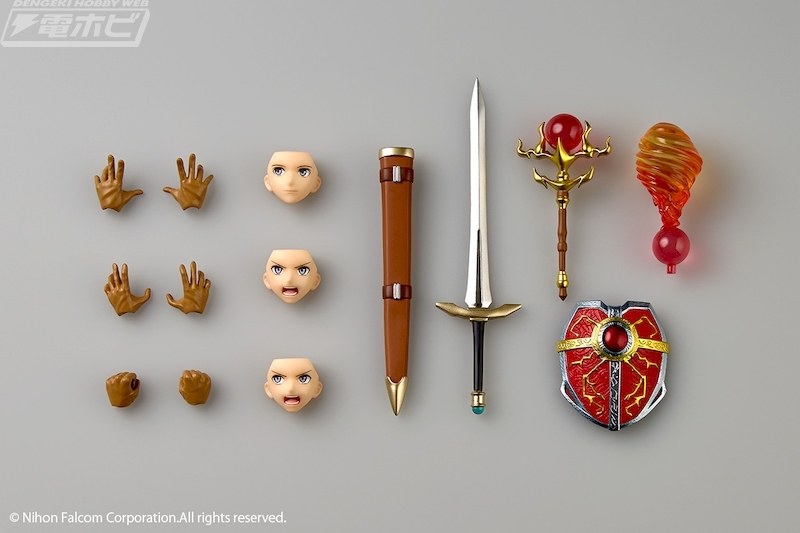 【昨日の話題】『イース I＆II クロニクルズ』アドル・クリスティンがアクションフィギュア化!!豊富なオプションパーツと独自開発の可動ジョイントで伝説の冒険家の姿を再現！

hobby.dengeki.com/news/2867285/

#海洋堂 #リボルテック #Ys