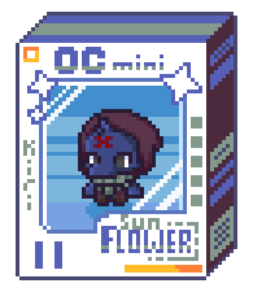 KirisDoodles's tweet photo. OC Mini 11 Sunflower
Follow me on VGen to purchase your own OC Mini when they reopen tomorrow! ₍₍⚞(˶˃ ꒳ ˂˶)⚟⁾⁾
https://t.co/nJLhG91u3L
Also join my Discord server!~
https://t.co/MvneNYt00w
#pixelart #commission #smallartist #artmoots #ドット絵 #OCmini #art https://t.co/p8ZhizMDAL