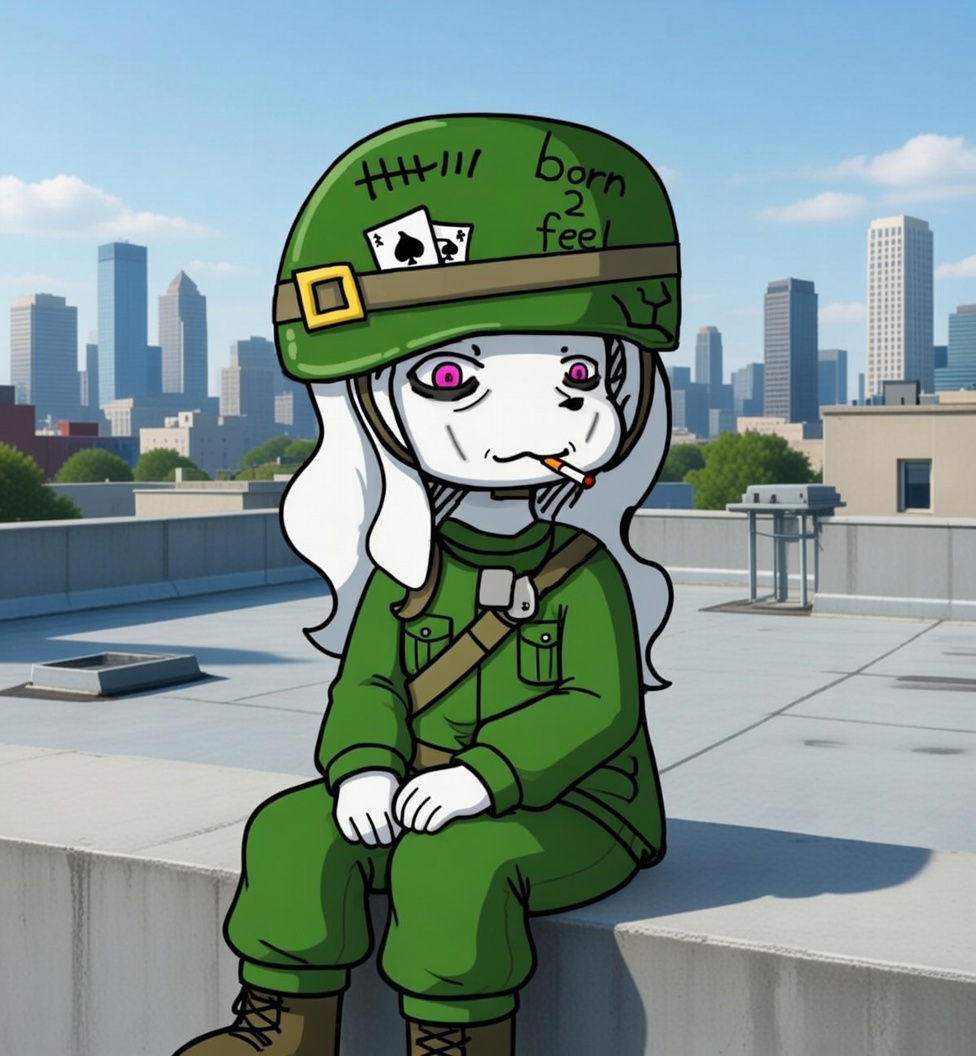 GleGleOnSol's tweet image. trench life