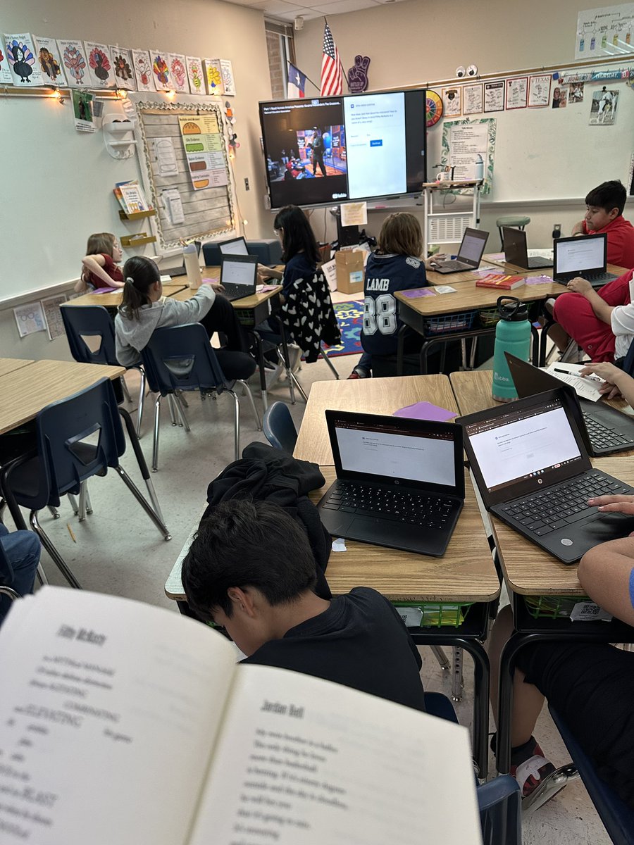 lolo_guess's tweet image. Thanks to @edpuzzle and Kwame Alexander’s The Crossover for engaging our students in our first lesson of poetry!