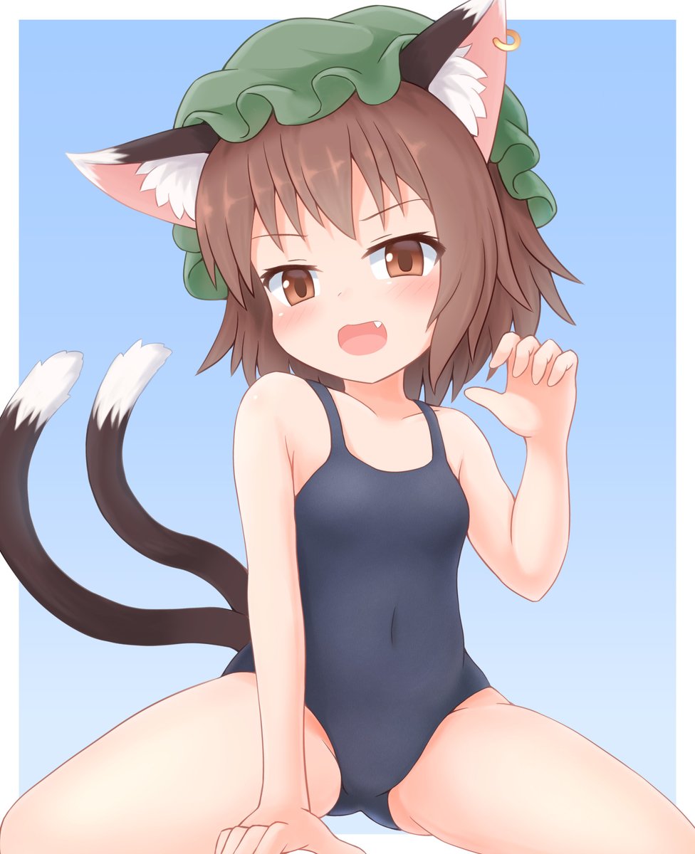 冬なのでスク水橙ちゃん描きました🐈️
今年もよろしくお願いします🍊 