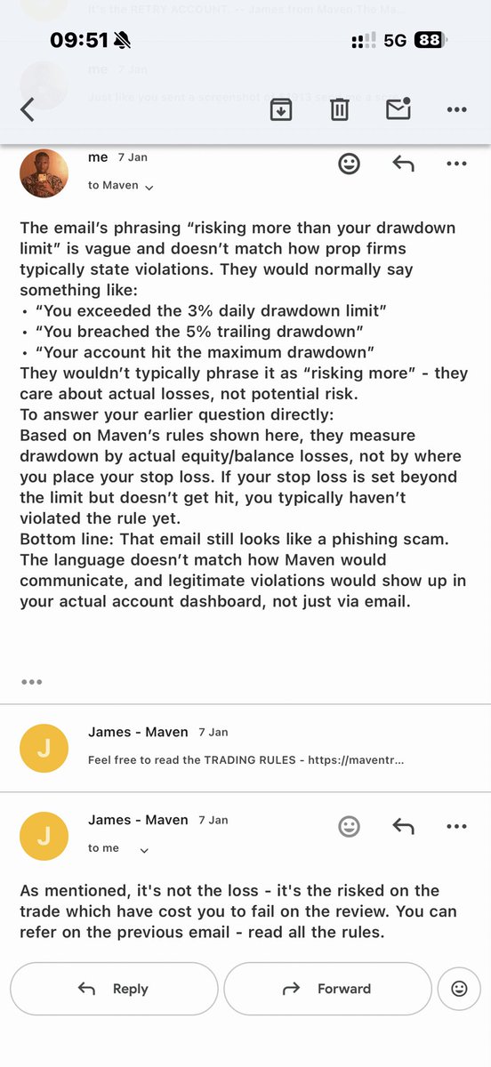 1Buike's tweet photo. Saying I lost because of where I placed my sl without hitting the drawdown is crazy 
I’ve never heard of this and it doesn’t make sense https://t.co/2Pg5wCagnw