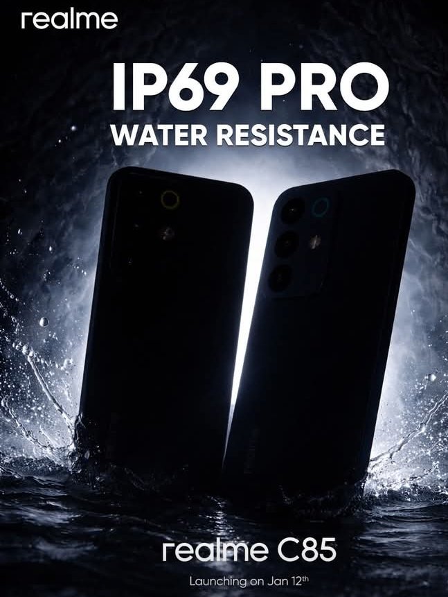 habibgrafix_01's tweet photo. realme C85 is proof that budget phones donโt have to feel cheap.
Clean design, smooth daily performance, solid battery life, just dependable value.
@realmeglobal really understands everyday users ๐
#realmeC85 #realmeGlobal https://t.co/RVGDUby3EW
