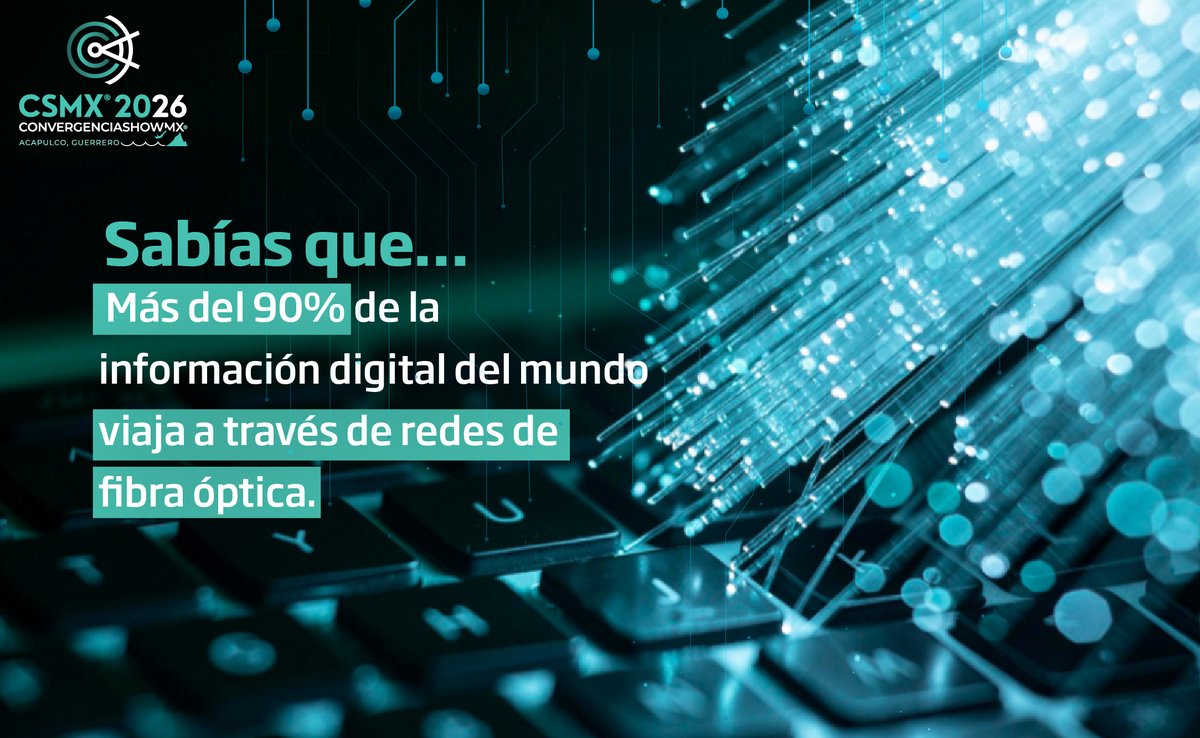 En un mercado en constante evolución, #CSMX2026 impulsa el diálogo entre tecnología, negocio y estrategia. Un punto de encuentro clave para quienes buscan mantenerse competitivos y tomar decisiones informadas dentro del ecosistema digital.

📌 csmx.online
