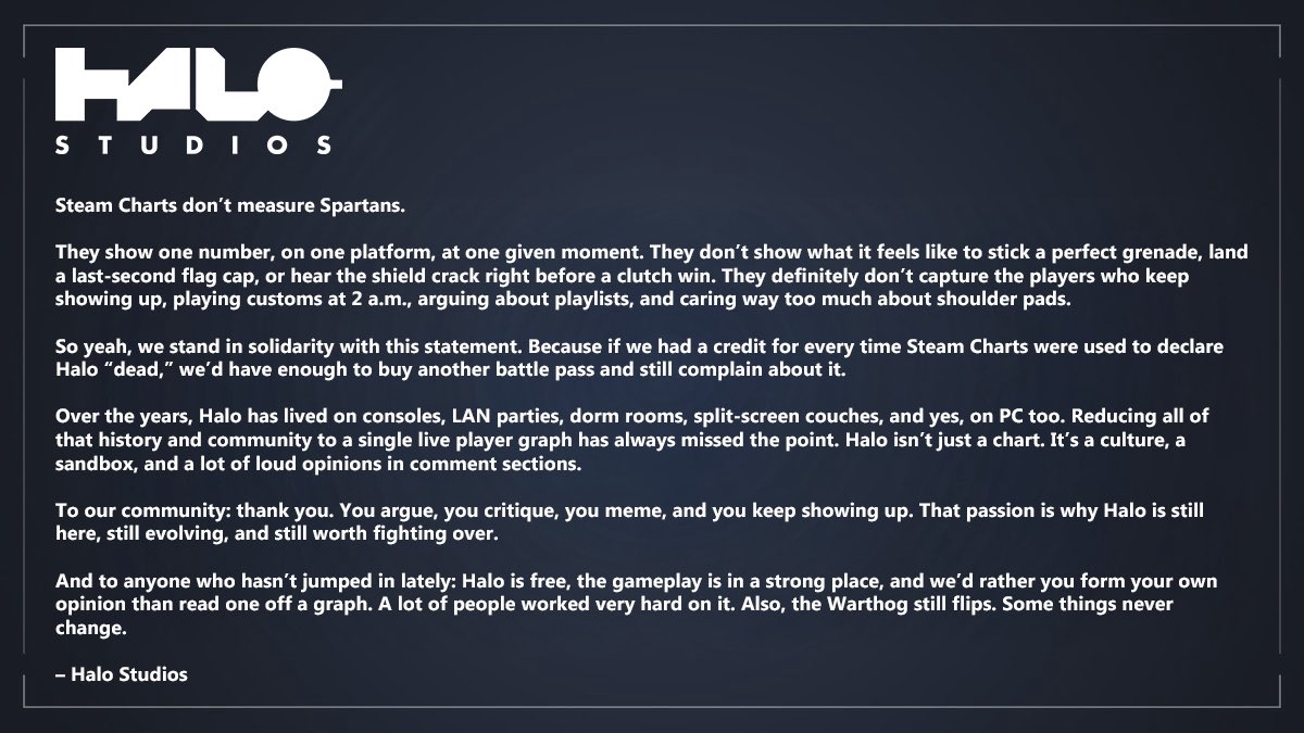 Halo Studios Insider ★ (unofficial) tweet media