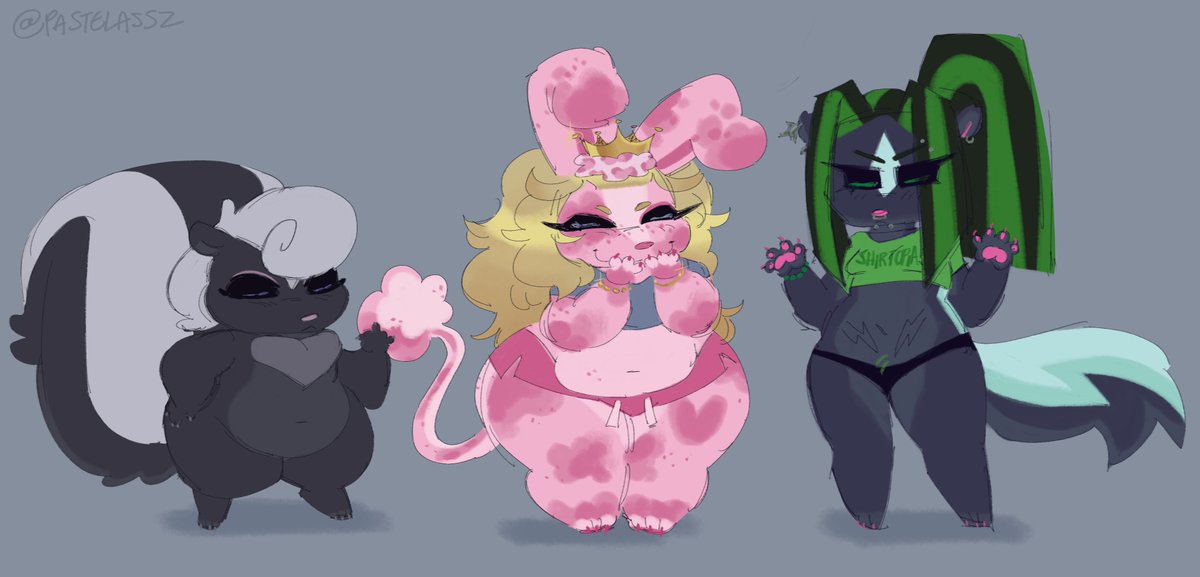 Silly chibi doodles i did today