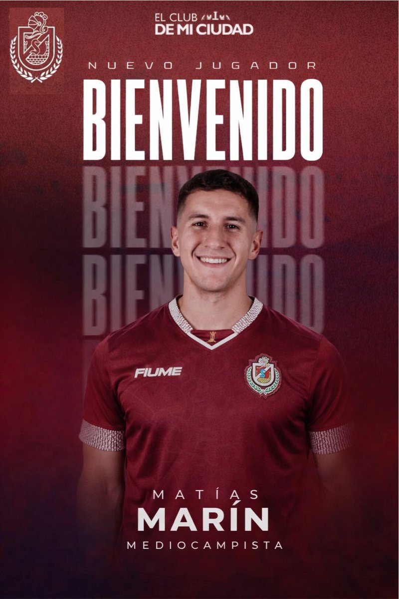 Estimados 🤵🏻‍♂️

Matías Marín se convertirá 🛬
en nuevo jugador de ✍️
Club Deportes La Serena 🇱🇻

ℹ️<a href="/MatiRivero28/">Matias Rivero</a>