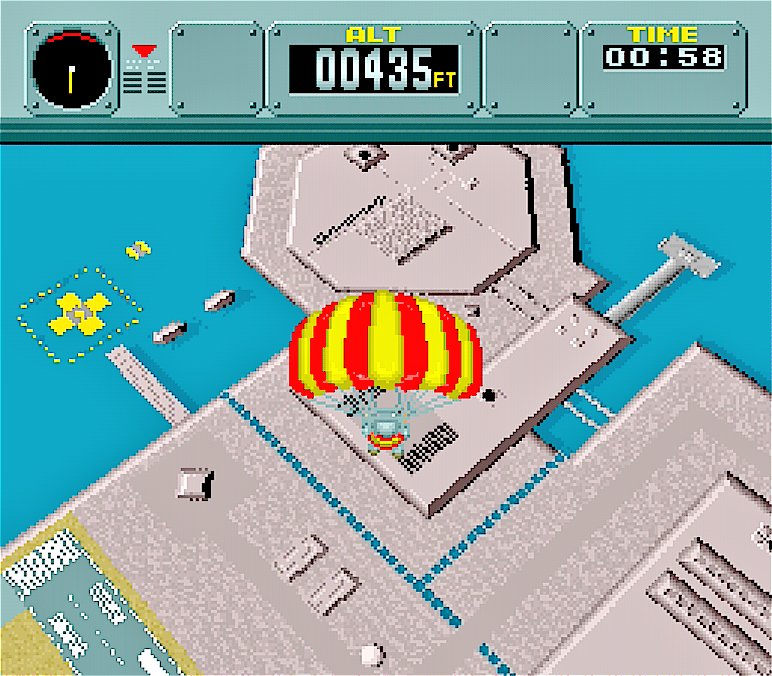 sakayu_sfc's tweet photo. #Pilotwings had turned 35!🚁
「パイロットウイングス」は1990年12月21日に発売されて35周年でした!✈️

4つ+αの装備で空を舞うスカイスポーツゲーム。所定のポイントを通過したり上手に着地して高得点を狙おう。そして極秘指令の無茶振りに困惑しよう😇
#flightsimulator #SNES https://t.co/kPeN2qYxzi
