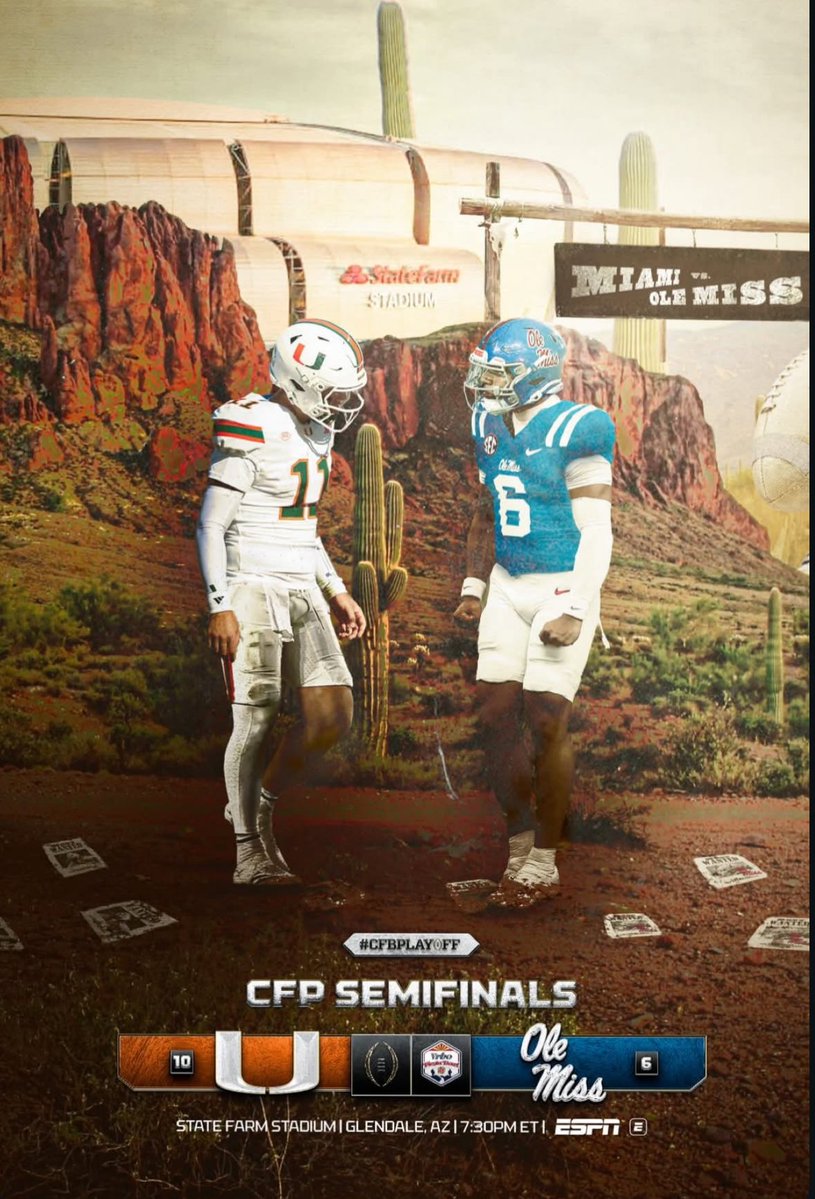 MaxBetsMax's tweet image. FREE CFB PLAYOFF MAX PLAY ‼️💥

11-3 ALL TIME ON MAXES (79%) 💰🤑

Miami Hurricanes -3 (-110) 🌀🌴

LET’S CASH TONIGHT TOGETHER 🤝💸