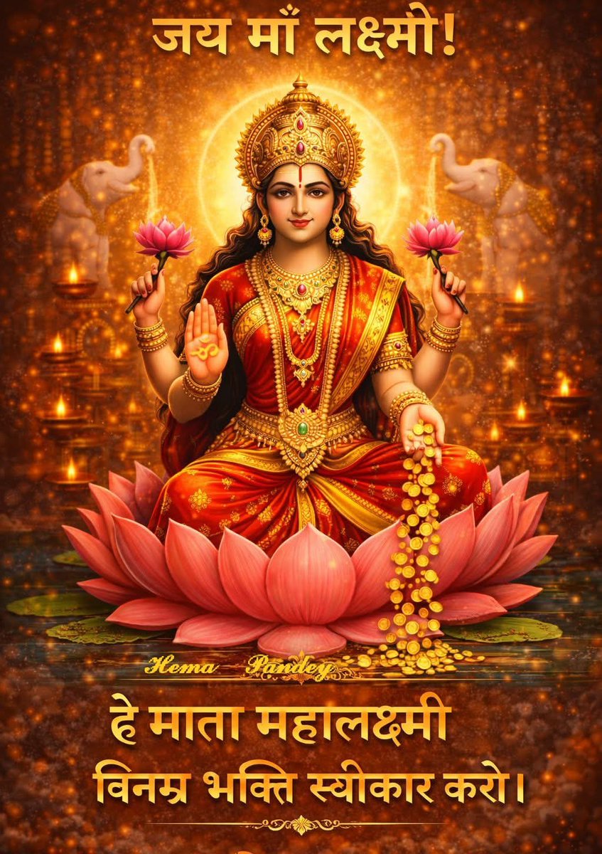 सर्वज्ञे सर्ववरदे सर्वदुष्टभयंकरि।
सर्वदुःखहरे देवि महालक्ष्मि नमोऽस्तु ते॥

     कुछ सहन करना भी 
         सीखना चाहिए,
क्योंकि हममें भी ऐसी बहुत सी 
       कमियां हैं जिन्हें 
    दूसरे सहन करते हैं......!!!

जय मां आदिशक्ति महालक्ष्मी 🙏🚩