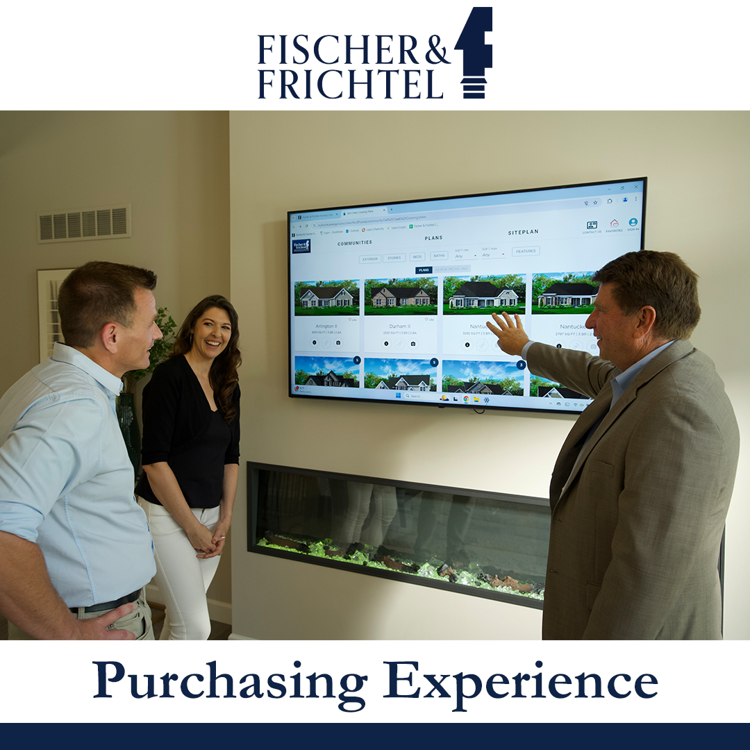 🏠 Building a home is a rewarding journey, and we are experts in the process! Our talented team of professionals will be with you at every step, from your initial visit through post-closing warranty. Get a full look at our unique purchasing experience at fischernewhomes.com/about-us/the-p…