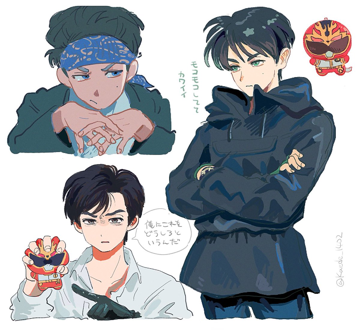 Kaede_1402's tweet photo. 絵チャありがとうございました！ダイレン詰め https://t.co/PWnrYTI2Ya