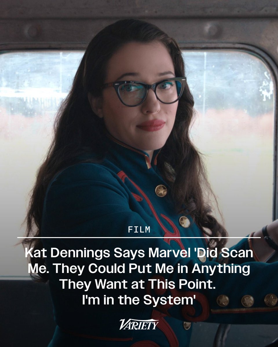 Kat Dennings says Marvel has scanned her and "could put me in anything they want at this point. I’m in the system."

The "Thor" and "WandaVision" actor was asked by Entertainment Tonight if she appears in "Avengers: Doomsday" and answered: “I am in the [Marvel] universe and, as