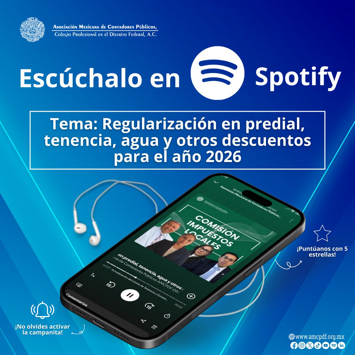 ¿Sabías que podrías estar pagando de más en tu predial o tenencia?
💸 ¡2026 viene con descuentos que no puedes dejar pasar!

Spoiler: también hablamos de agua y otros servicios que impactan tu bolsillo. 👀📊

🎧 Dale play donde sea que estés 
open.spotify.com/episode/2afYqq…