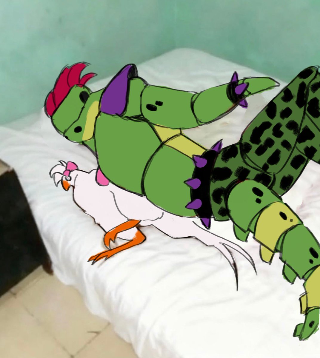 BlueCerfjazz's tweet image. Curis/meme part 2 #FNAF