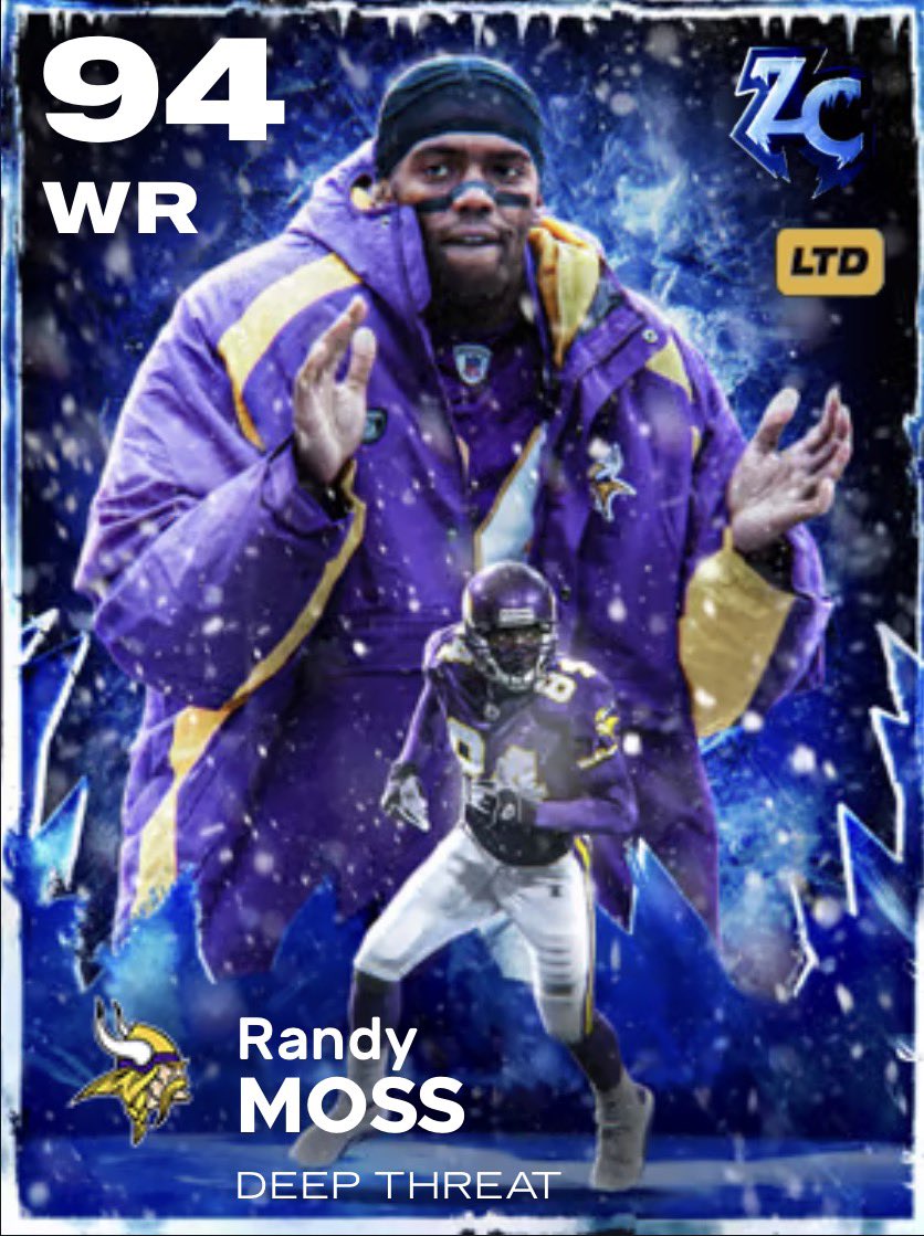 VFormationGG's tweet image. The Most SLEPT ON Theme Team From Today

MINNESOTA VIKINGS💜

- 97 SPEED DIGGS⚡️

- 97 SPEED ALL DAY💪🏾

- 97 SPEED MOSS🏈

- 96 SPEED WITH DISCOUNT ABILITIES HARRISON SMITH

All this and way more is what makes this the most slept on theme team after today!