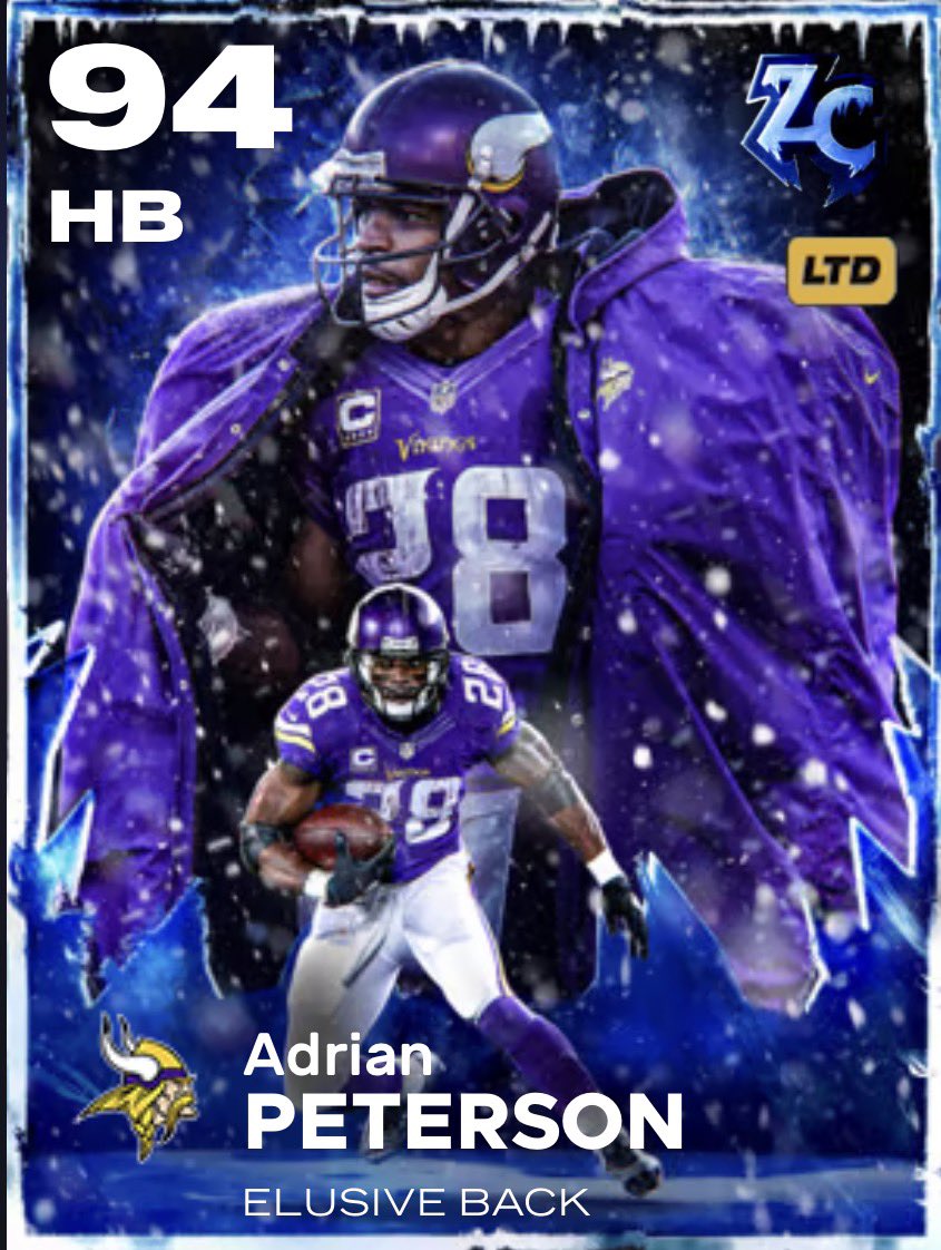 VFormationGG's tweet image. The Most SLEPT ON Theme Team From Today

MINNESOTA VIKINGS💜

- 97 SPEED DIGGS⚡️

- 97 SPEED ALL DAY💪🏾

- 97 SPEED MOSS🏈

- 96 SPEED WITH DISCOUNT ABILITIES HARRISON SMITH

All this and way more is what makes this the most slept on theme team after today!