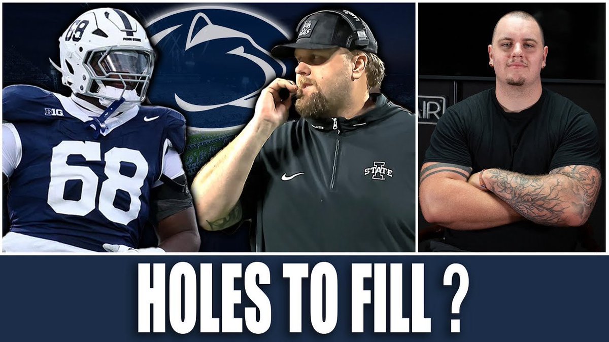 LandonTengwall's tweet image. Something that hasn’t been talked about much… Penn State’s OL and who is going to be the 5 + depth pieces are severely needed ⬇️

Watch: youtu.be/9moy5J93zUE?si…
