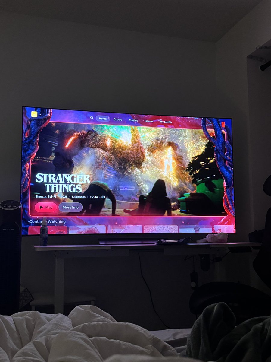 jayrdark's tweet image. Who else is finally hitting play on Stranger Things Season 5 tonight? 😭🔥