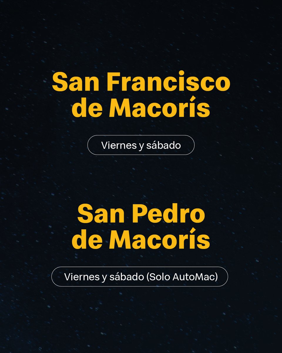 Rebranding personal, edición madrugada.✨

Ideas nuevas, papitas y nuestros restaurantes 24 horas. 🍟💻

🕒 Te esperamos en tu McDonald’s más cercano, el plan perfecto. 💛

#VivirAloMAC #McDonaldsRD #McDonalds #MeEncanta