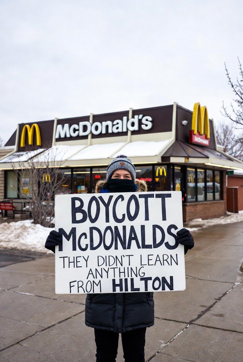 jammles9's tweet image. Boycott McDonalds!!!!