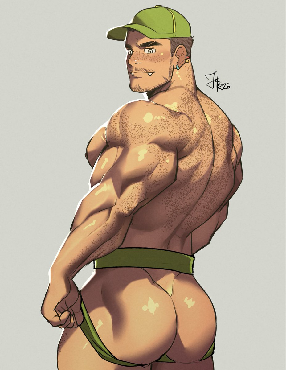 FredScratching's tweet image. Green is Sakuro’s favourite colour