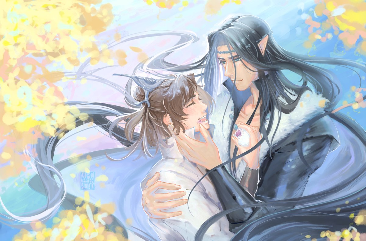 My piece for the Moshang Calendar 2026 💛💙

Thank you so much to all the precious people who supported the project. 

#svsss
#moshangcalendar2026 #calendariomoshang2026