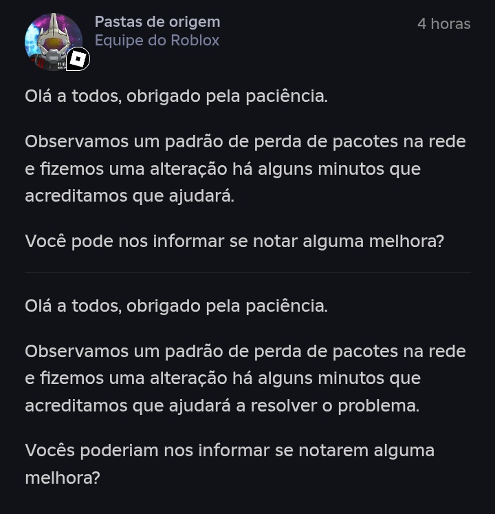 Roblox Brasil Notícias 📰 tweet media