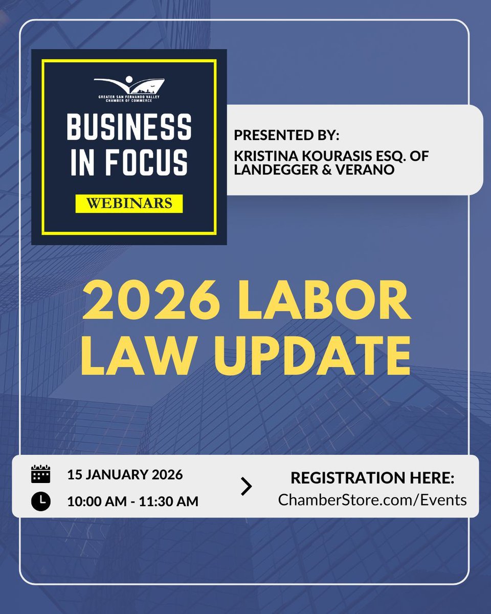 Greater SFV Chamber tweet media